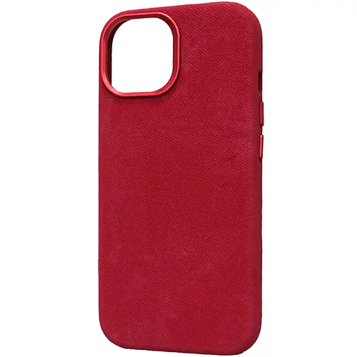 Чохол Denim with MagSafe для Apple iPhone 14 Pro 6.1 Red - фото 2