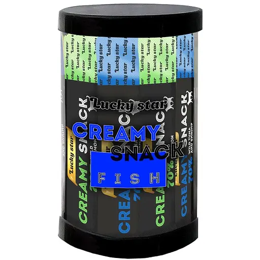 Уценка. Микс ласкового мясного пюре для кошек Lucky Star в стиках лосось, тунец 24 шт.