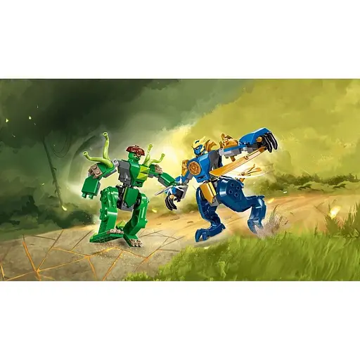 Конструктор LEGO Ninjago Битва робота дракона Джея 107 деталей (71853) - фото 8