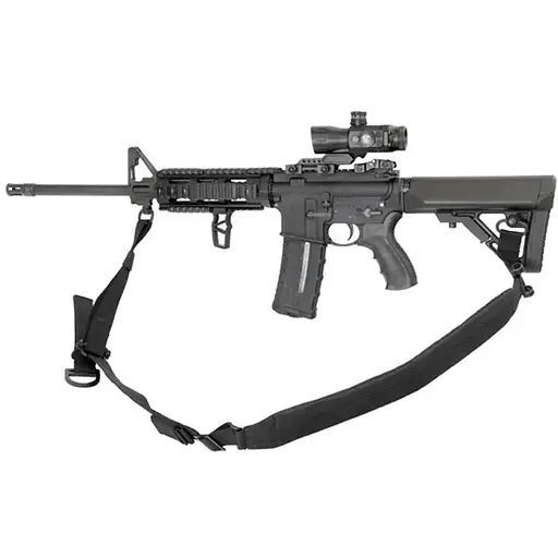 Ремінь рушничний Leapers Bolla 2/1-точковий з QD-антабками чорний - фото 4