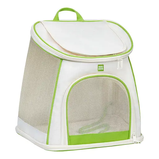 Рюкзак-переноска для кошек и собак Waudog Relax Eco 40х40х26 см до 8 кг   - фото 2