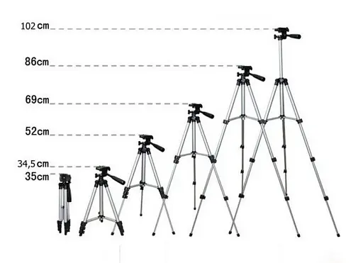 Штатив TRIPOD 3110 для камеры, телефона, трипод, тренога - фото 5