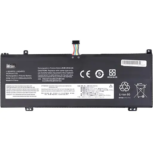 Аккумулятор PowerPlant для ноутбуков LENOVO ThinkBook 13S-IML Series (L18C4PF0) 15.2V 2900mAh
