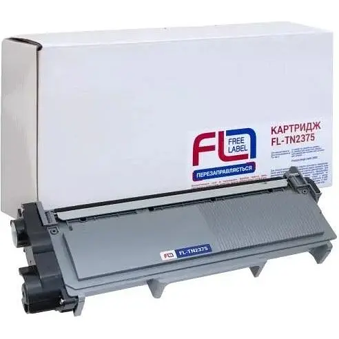 Картридж Free label Brother TN2375 Black teh0024326 - фото 1