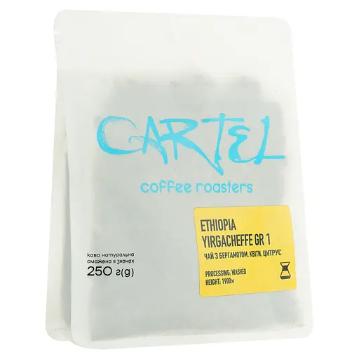 Кава смажена в зернах Cartel Guatemala filter 0,250 кг.