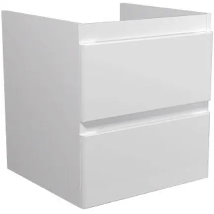 Тумба Мойдодир Unik 50-A під умивальник Білий підвісна Білий - фото 1