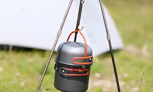 Набір туристичного посуду Naturehike з казанком для багаття (4 од.) - фото 7