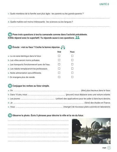 J'aime 4 (A2+) Cahier d'activités + Audio en ligne - фото 6