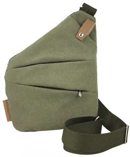 Чоловіча сумка на пояс Wallaby 28х22х2 см sum0019357 - фото 2