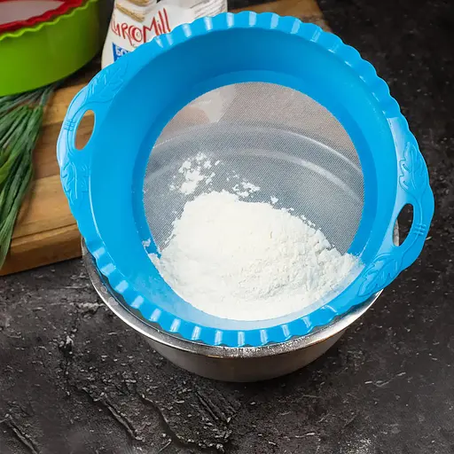 Сито пластиковое Ø 22 см Голубой 88243 - фото 9