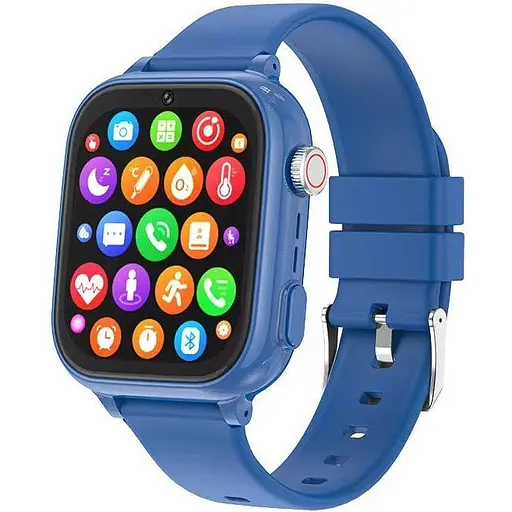 Дитячий розумний смарт-годинник Smart Watch T53 з GPS відеодзвінком прослуховуванням + 2 додаткові корпуси Синій