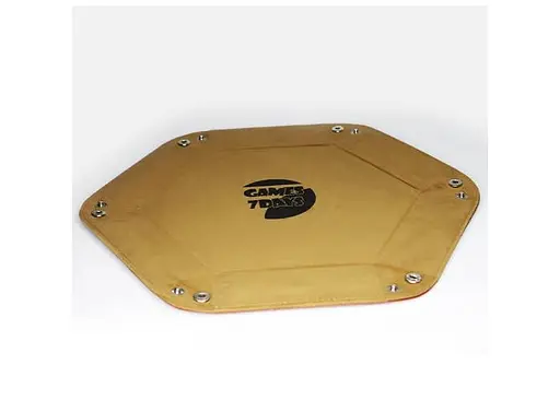 Настільна гра Games 7 Days Лоток для кубиків Hexagon dice tray - Brown (g7dhexdt03) - фото 3
