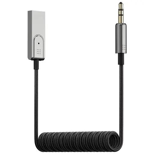 Беспроводной Bluetooth-кабель AUX USB, 3,5мм, аудиоадаптер для ПК Auto Zuhause, кабель - фото 2