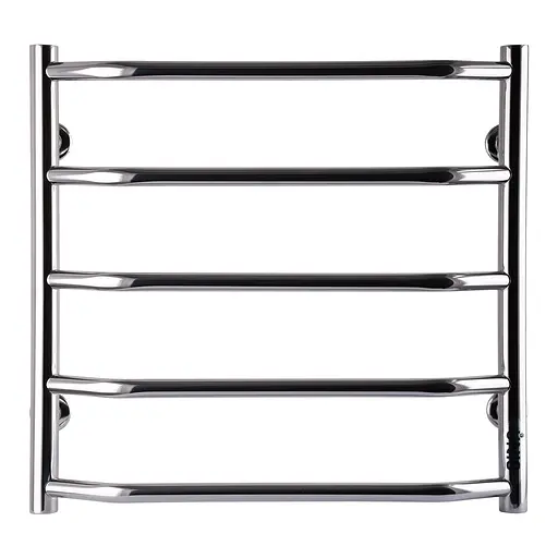 Водяна рушникосушка Unio LT W 500-500-5 Драбинка Трапеція, Хром - фото 1