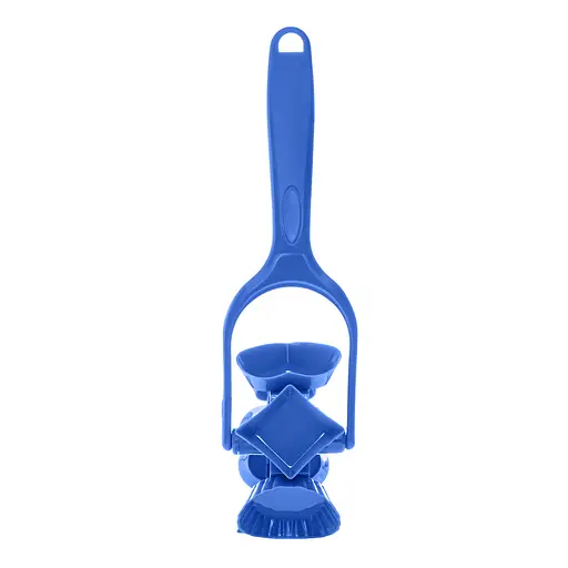 Валик ніж-формочки для вирізання печива 25 см Синій 84880 - фото 3