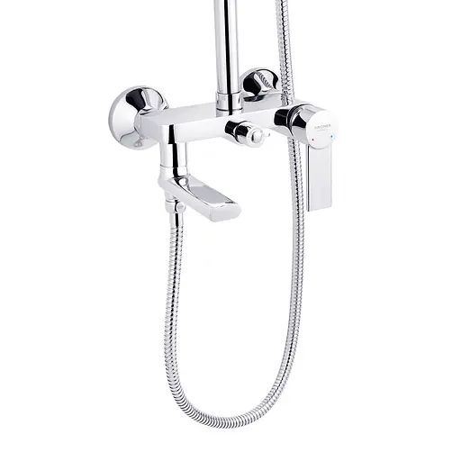 Душова система Kroner KRP Basis - C063 CV024306, Хром - фото 3