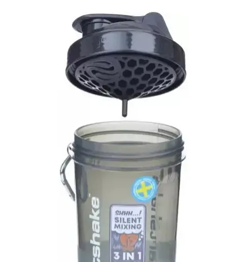 Шейкер спортивний SmartShake Original2GO 600 мл Dark Gray (10561401) - фото 3