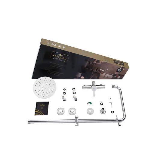 Душевая система Kroner KRP Edelstahl Klassisch - ESG062 (CV029549) - фото 5