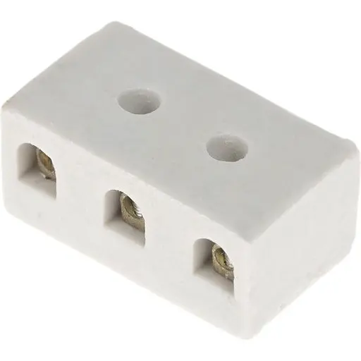 Клеммная колодка Brille KK-1A/10A Porcelan Terminal Block 138174 - фото 2