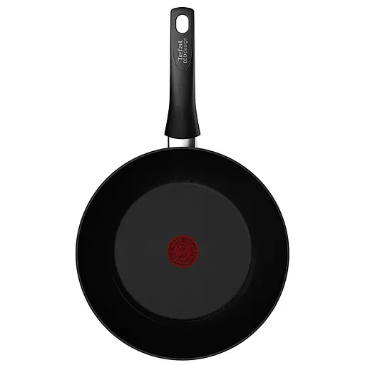 Большая сковорода-вок с керамическим покрытием Tefal Renew On 28 см., Wok (C43519) - фото 7