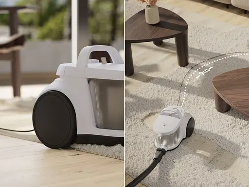 Пылесос Electrolux контейнерный 850 Вт HEPA12 3 насадки белый - фото 3