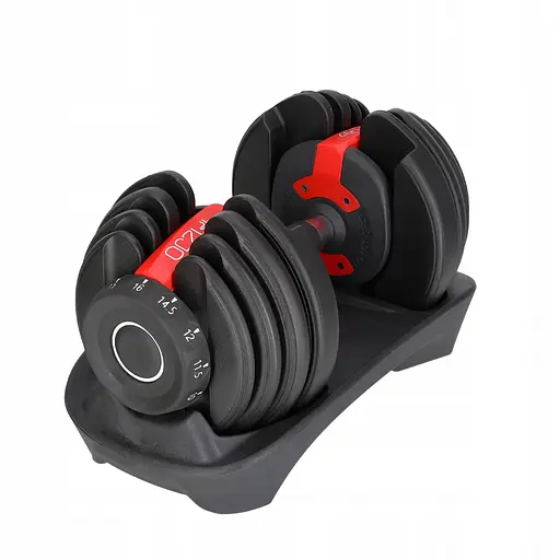 Гантель с регулируемым весом 4FIZJO Premium 1.5-16 кг 4FJ0574 (P-5907739319197) - фото 1