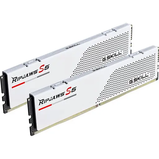 Модуль памяти DDR5 G.Skill Ripjaws S5 2x16GB 6000MHz White (F5-6000J3040F16GX2-RS5W) [148681] - фото 2