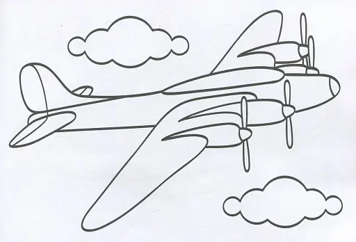 Водна розмальовка. Літаки космос - фото 3