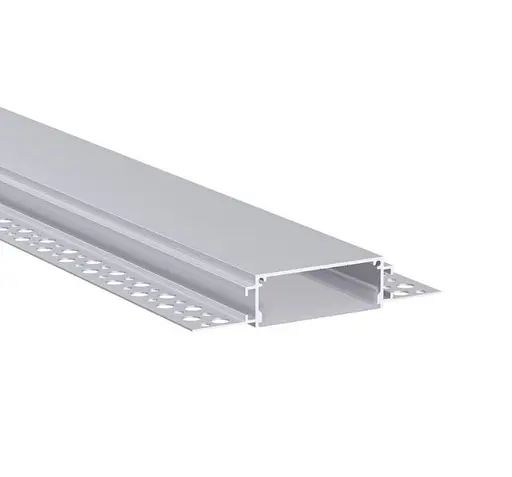 LED профіль врізний під шпаклівку з розсіювачем PC, 3м KLOODI KLP5020TR 3 - фото 3