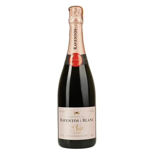 Вино игристое Испания Raventos i Blanc Де Нит розовый брют 0.75 л - фото 1
