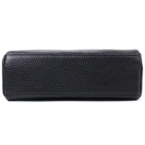 Компактная сумка для женщин Vintage на два отделения из натуральной кожи 19х12х7 см sum0027553 - фото 8