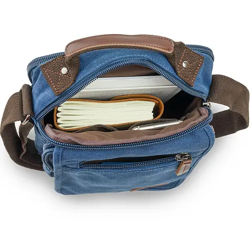 Чоловіча сумка Vintage 27х23,5х8 см sum0014931 - фото 5