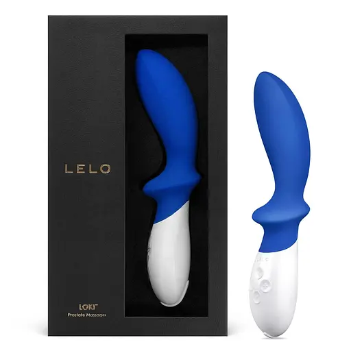 Стимулятор простати Lelo Loki, 19.6 см синій
