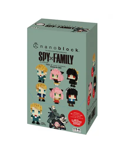 Конструктор Nаnoblock Семья Шпиона-1, 69 элементов (124163) - фото 5