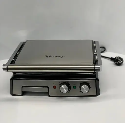 Прижимной контактный электрогриль Rainberg RB-2282 домашний 3800 Вт - фото 3