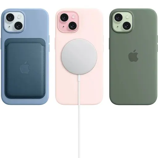 Смартфон Apple iPhone 15 256GB Black (MTP63) - фото 6