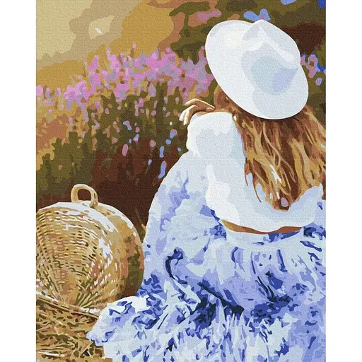 Картина по номерам на підрамнику Brushme Улюблена лаванда - фото 1