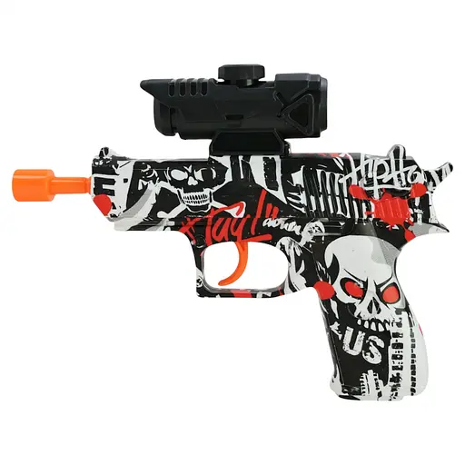 Пистолет, стреляет гелевыми пулями (в ассортименте)