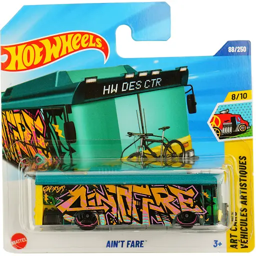 Базова машинка Hot Wheels Art Cars AIN'T Fare зелена (5785) JBB67-N521