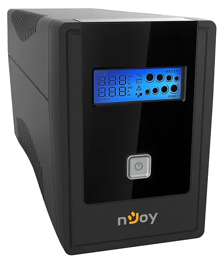 Источник бесперебойного питания Njoy 650 ВА / 600 Вт / 7 А*ч (UPCMTLS665TCAAZ01B) - фото 2