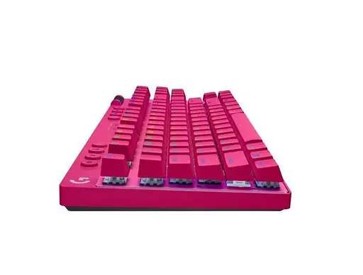 Игровая клавиатура Logitech G Pro X TKL Lightspeed Tactile Magenta (920-012159) - фото 3