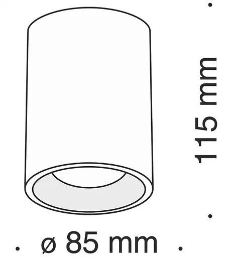 Світильник точковий Kloodi KD-5089 IP65 BK - фото 2