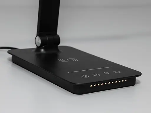 Сенсорна лед настільна нічна лампа з usb зарядкою, димером, таймером - фото 4