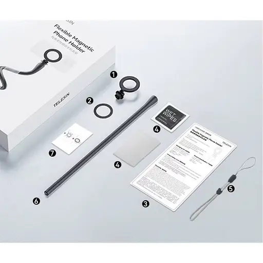 Держатель для смартфона Telesin P3-FM-01GY [135860] - фото 4
