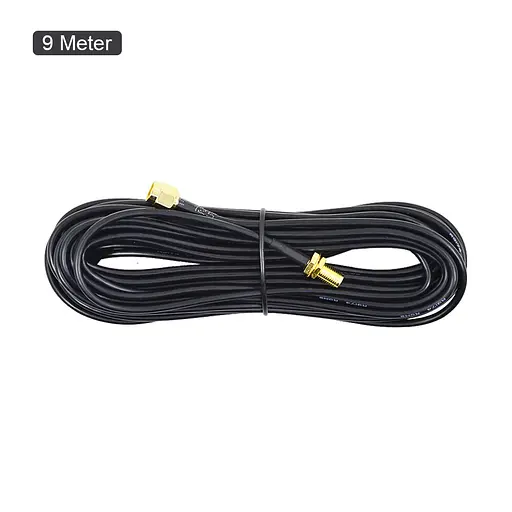 Антенний кабель - подовжувач з SMA роз'ємами Unitoptek SMA-9, довжина 9 метрів (100087) - фото 3