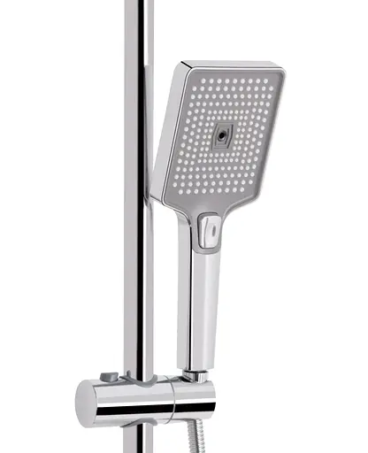 Душевая система универсальная Qtap Presto Chrome с изливом QTPRE111CRM45575 - фото 4