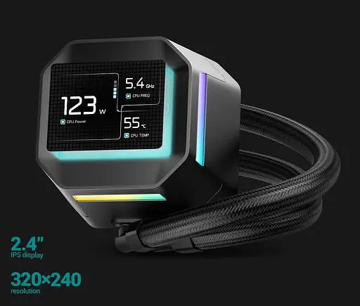 СВО Deepcool LM360 Black (R-LM360-BKDMMC-1) - фото 7