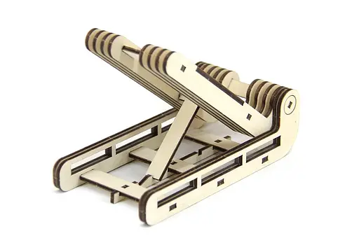 Дерев'яний конструктор "Підставка для телефону" 25 деталей - фото 4