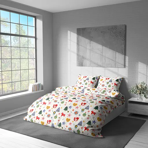 Комплект постільної білизни Lelit Двоспальний поплін L-2063/2 (le2000000326726) - фото 6