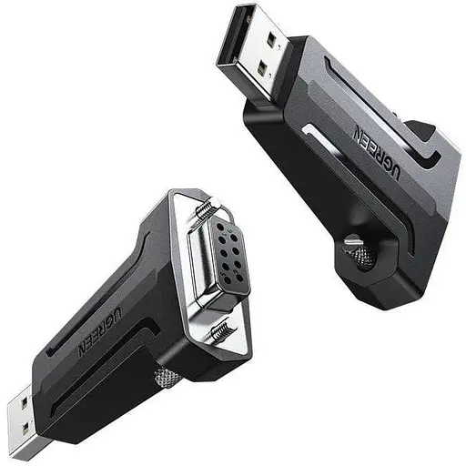 Адаптер Ugreen CM326 Usb A2.0 To Db9 Rs -232 Female Adapter (80111)